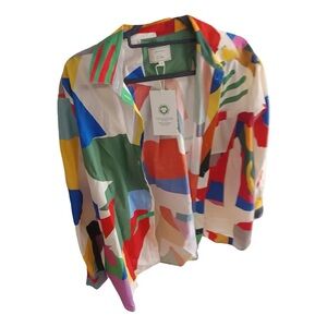 Sézane x G.Kero Geometric Multicolor Lomg Sleeve
